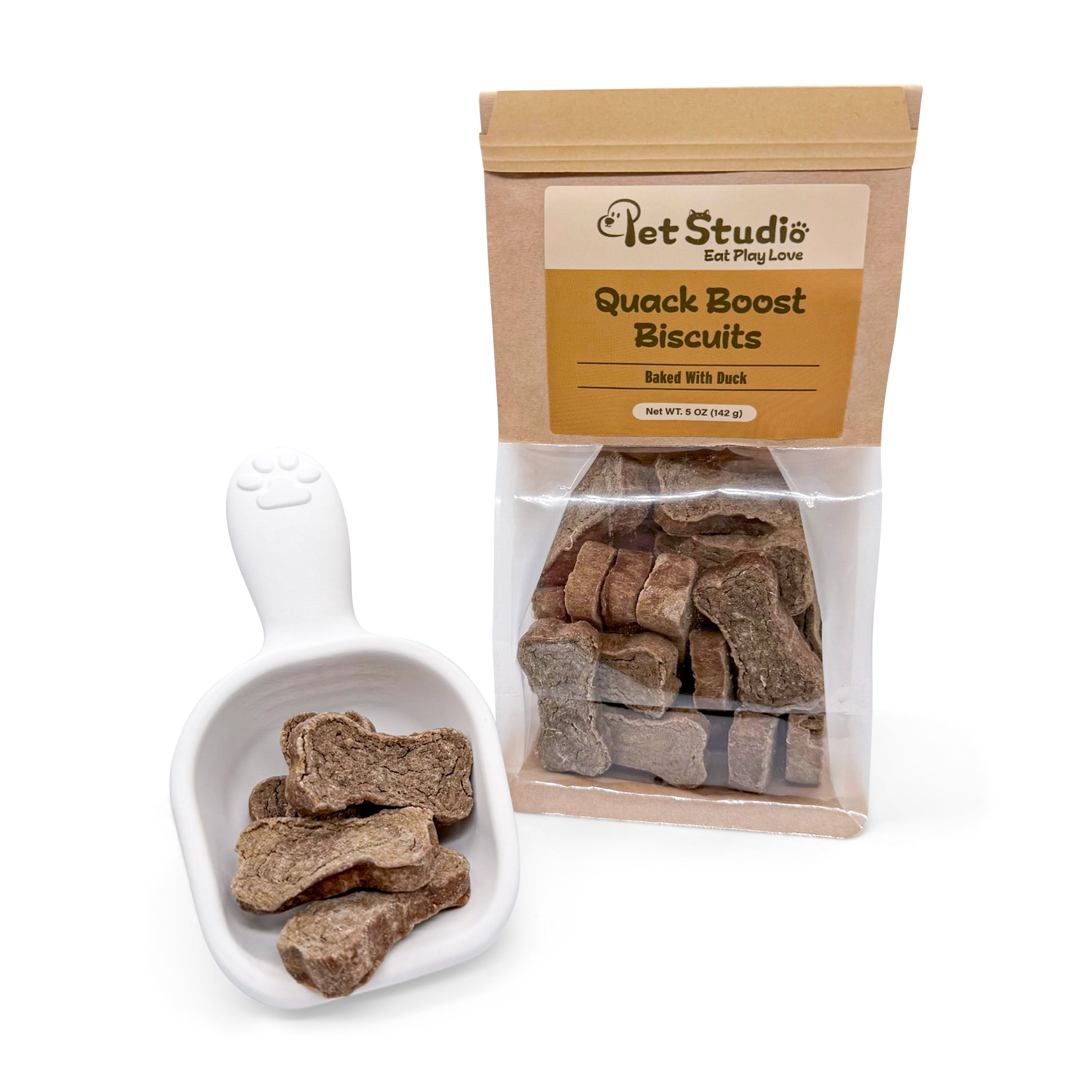 Quack Boost Biscuits