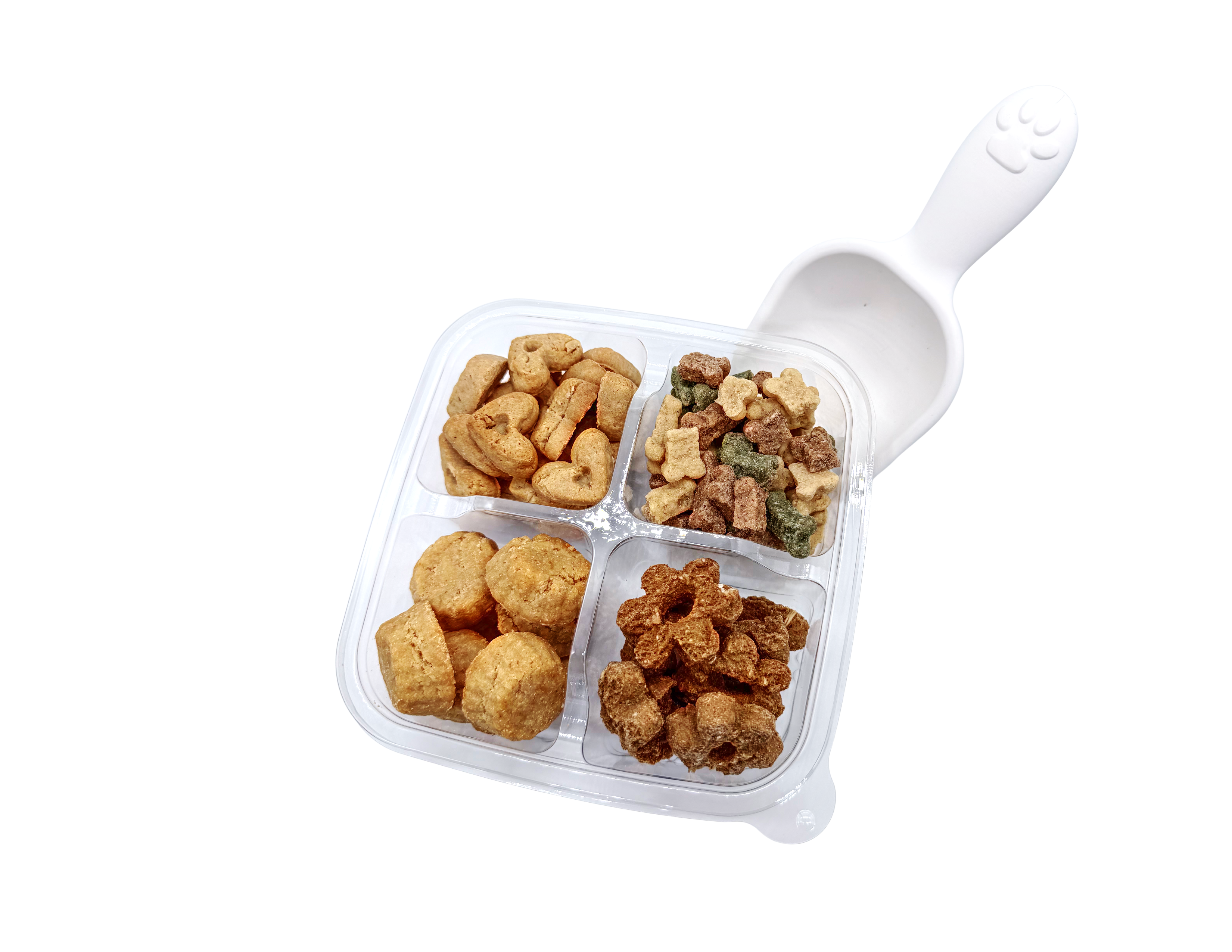 Dog treat gift box you can build with your favorite treats