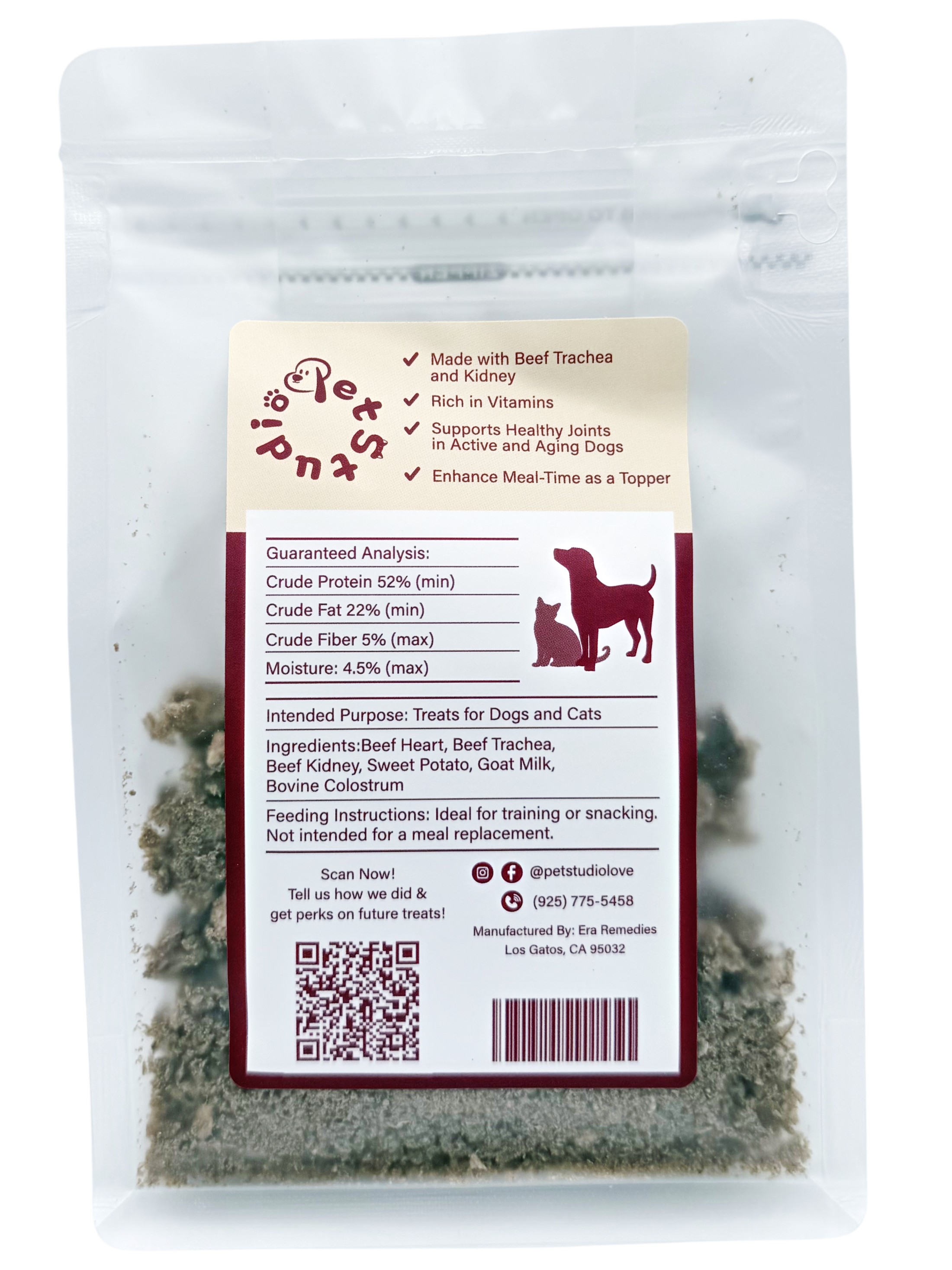 Moo-bility Boost Mix — Beef Organ & Goat Milk Dog Supplement | Mobility Blend (2.5 oz)