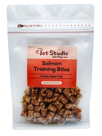 Salmon Training Bites - Omega-3 Rich Dog Treats | Limited Ingredient (6 oz)
